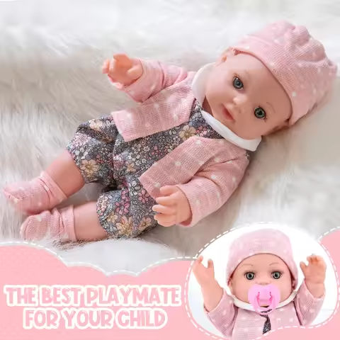 12in/30cm Reborn Doll Can Be Washed, Appease Be Education Soft Baby Doll Limb Movable and Clothes Detachable, Children’s Toy Gif https://tinyurl.com/293q7ddw