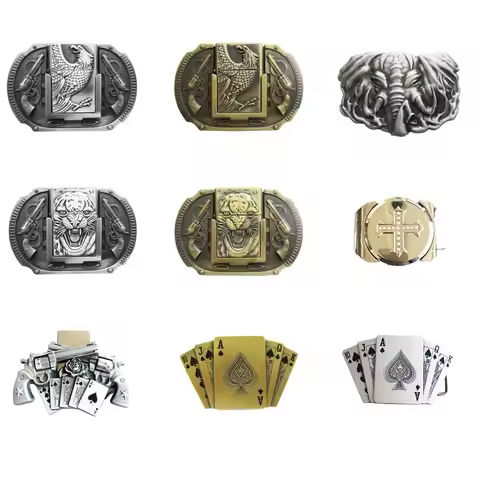 Western Cowboy Cowgirl Wildlife Lighter Belt Buckle Mix Styles Choice also Stock in US https://tinyurl.com/2bdbwqtt