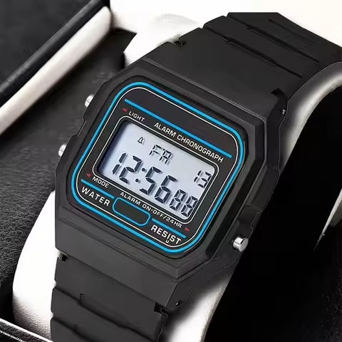 Men Watch Fashion LED Digital Watches Man Sports Military Wristwatches Vintage Silicone Wristband Electronic Clock Reloj Hombre https://tinyurl.com/26bnzn6w