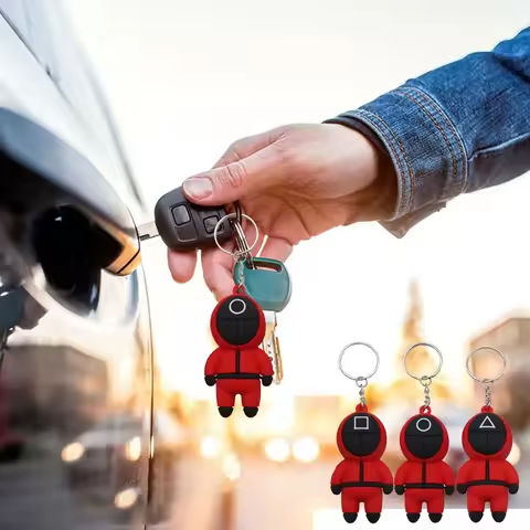 New Popular Film and Television Works Modeling Key Chain Cute Character Epoxy Keychain DIY Handmade  Pendant, Cosplay Decoration https://tinyurl.com/27etagn4