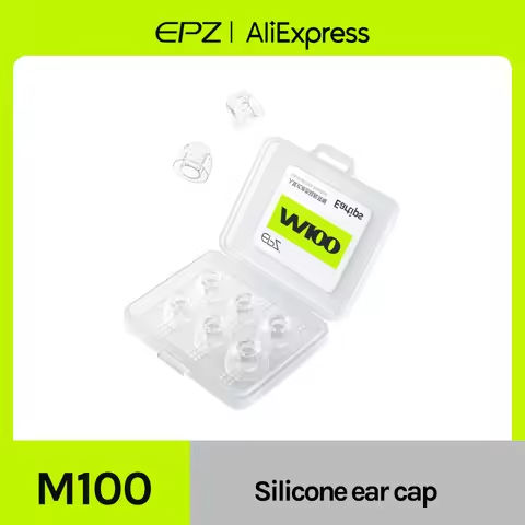 EPZ M100 Ear Tips S/M/L Liquid Silicone Universal Silicone Eartips for In-ear IEM Earphone Bluetooth Earbuds(3 pairs） https://tinyurl.com/27je6rom