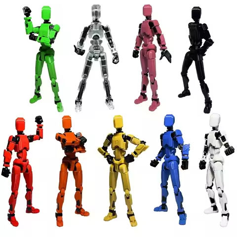 Multi-Jointed Movable Shapeshift Robot 2.0 3D Printed Mannequin Dummy 13 Action Figures Toys Kids Adults Parent-children Games https://tinyurl.com/29tc8dxw