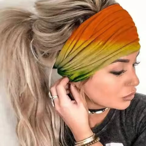 Large Hairbands for Women Headband Band Bandana Headband Head Wrap Hair Elastic Women Print Headband Welder Headband https://tinyurl.com/2aa89tzj