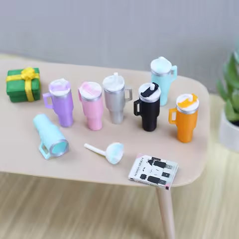 1PCS 1/12 Scale Dollhouse Miniature Water/ Vacuum Cup Model for Blyth ob11 Doll Accessories https://tinyurl.com/29k6ftg8
