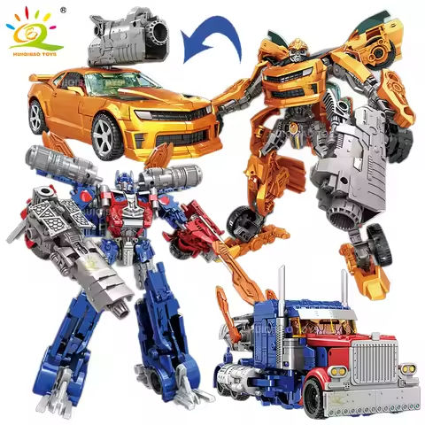 2IN1 Transformation Toys Robot Car Alloy Plastic Movie Anime Action Figures Deformed Mecha Warrior Model Toy for Children Gifts https://tinyurl.com/2xj4sls3
