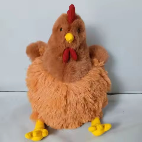 New Simulation Hen Plush Jeycat  Rooster Doll Toy  CeileChckn Creative Plush Children’s Gift https://tinyurl.com/225j33at
