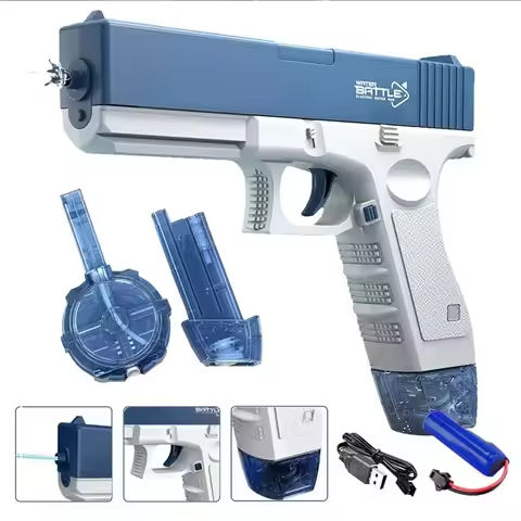 Electric Water Gun Toy Portable Automatic  Electric Burst Water Gun Kids Outdoor Water Toys https://tinyurl.com/259fqre7