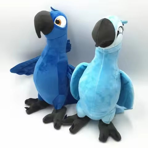 New Rio 2 Movie Cartoon Plush Toys 30cm Blue Parrot Blu & Jewel Bird Dolls Christmas Gifts For Kids Plush Toy https://tinyurl.com/23ycbfk9