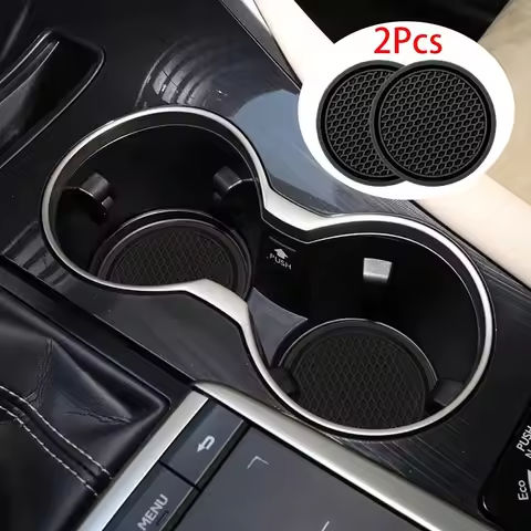 2pcs Car Cup Holder Anti-Slip Coasters Premium PVC Car Coasters Universal Fits Perfectly For Most Cup Car Interior Accessories https://tinyurl.com/25argq9a