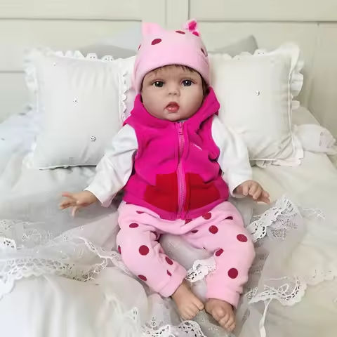 Lifelike Reborn Baby Dolls- 21.5Inch Cute Soft Vinyl Realistic Baby Doll, Poseable Real Life Baby Dolls https://tinyurl.com/228vnh2k
