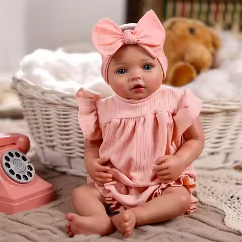 BABESIDE Lifelike Reborn Baby Dolls – 17 ” Realistic Newborn Baby Doll Real Life Baby Doll  with Accessories Set For Kids 3+ https://tinyurl.com/2yoratmm