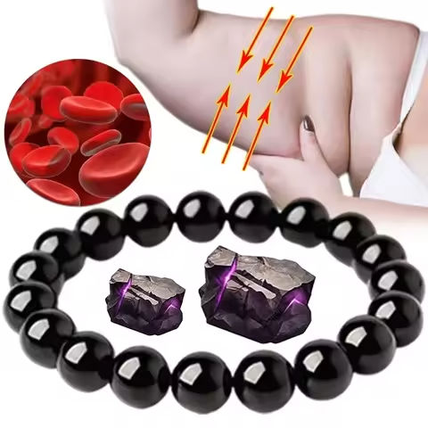 Black Obsidian Natural Stone Bracelets Fat Relief Promote Blood Circulation Anti Anxiety Weight Loss Bracelet Women Men Jewelrys https://tinyurl.com/23lrdcfc