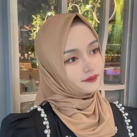 Elegant Hijab Muslim Nightcap Fashion Durable Long Bandana Cap Pre-sewn Head Scarf Wrap for Muslim Women https://tinyurl.com/2b2mgwyj