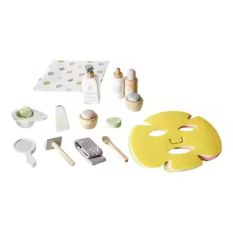 Wooden Cosmetic Set Wooden Kid’s Beauty Salon Set Polished And Smooth Makeup Beauty Set Toy For Children Over 3 Years Old https://tinyurl.com/2cj5kt8a