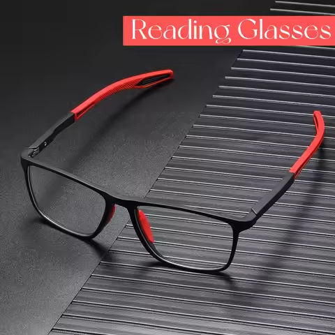 Anti-blue Light Reading Glasses Ultralight TR90 Sport Presbyopia Eyeglasses Women Men Far Sight Optical Eyewear Diopters To +4.0 https://tinyurl.com/24bxvdsx