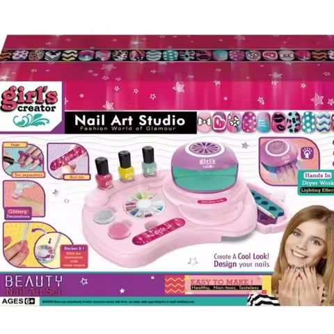 Exclusive Small Package, Factory Direct Sales of New Nail Art Table, Nail Machine, Toy Set, Play House Toys https://tinyurl.com/28hrlbjx