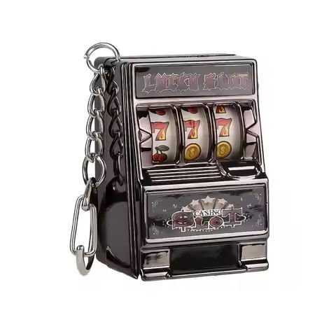 Mini Gambling Slot Machine Key Chains Creative Arcade Pocket Fruit Lucky Jackpot Gadget Antistress Toy Funny Games Keychain Ring https://tinyurl.com/2de2jadx