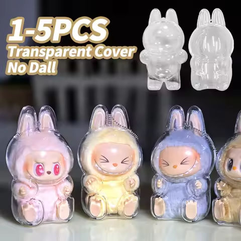 Labubu Protective Cover Labubu Protector Case Sitting Party Transparent Protective Shell Dust Cover Doll Transparent Cover https://tinyurl.com/2a6gcor8