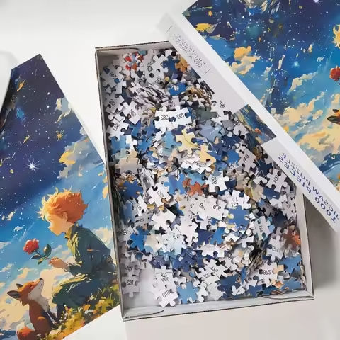 Adult 1000 Pieces Jigsaw Puzzle Little Boy Puzzle Toy Puzzle Intelligence Stress Reduction Cartoon Puzzle Festival Present https://tinyurl.com/22ea3mb9