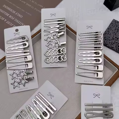 Women Metal Y2K Hair Clips Exquisite Duckbill Clip Girls Hairpins Side Bangs Barrettes Hairclip Girls Fashion Hair Accessories https://tinyurl.com/275q2yn7