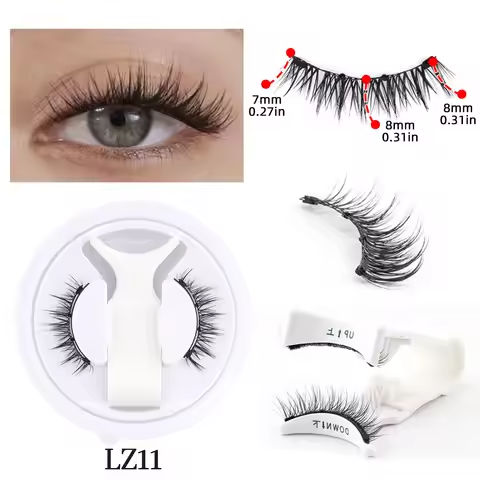 Hot 1 Pair Magnetic Eyelashes Handmade Fluffy Faux Mink Lashes Reusable Natural False Eyelashes and Magnetic Tweezers Set Makeup https://tinyurl.com/2b5uavpn