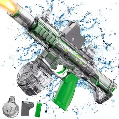 M416 Led Simulation Fire Electric Water Guns for Children Large Capacity Automatic Continuous Water Gun Kids Summer Outdoor Toys https://tinyurl.com/28rm785q