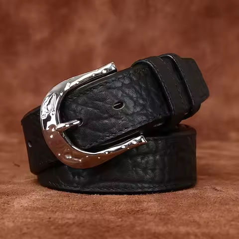 High-end light luxury double-sided bison leather belt men’s genuine leather stainless steel men’s business belt https://tinyurl.com/24s9wusk