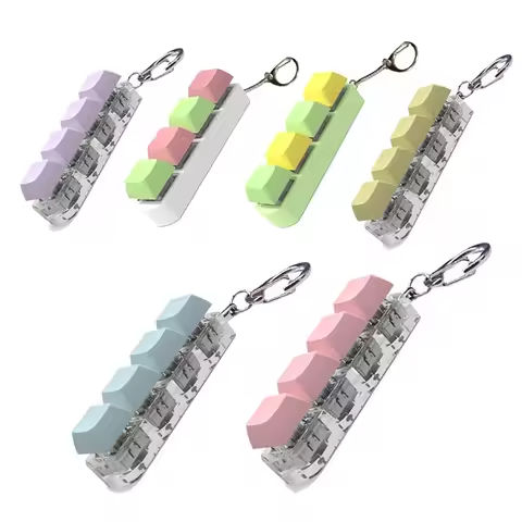 4 Keys Keyboard Keycaps Fidget Toy DIY Finger Keycaps Party Stress Relief Keyboard Caps Finger Button Fidget Decompression Toys https://tinyurl.com/2bgwus4e