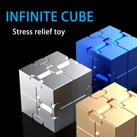 Magic Cube Stress Relief Toy Infinity Cube Portable Educational Toys Decompress Relax Toys for Children Adults Christmas Gift https://tinyurl.com/22xncfxj