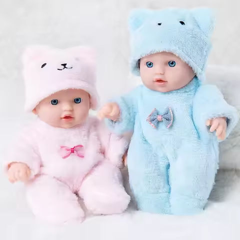 20cm/8-inch simulated silicone doll, including doll ，clothes and hats, the best children’s holiday gift https://tinyurl.com/2yp8e8d2