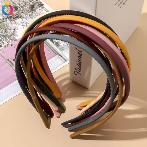 Plastic Frosted Non-slip Face Wash Hairbands Headband Women Girls Hair Head Hoop Bands Scrunchie Accessories Headdress Ornaments https://tinyurl.com/24la4kok