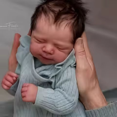 19 “/48 cm cute hand-painted Reborn doll – soft realistic skin and cloth body, suitable for role play – ideal https://tinyurl.com/2cfetn9y