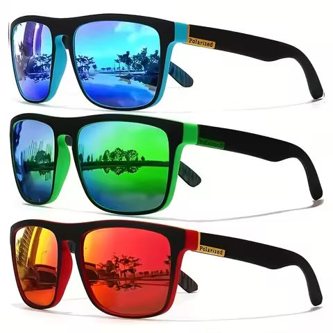 Fashion Vintage Square Polarized Sunglasses Men Women Driving Fishing Luxury Brand Designer Sun Glasses Driver’s Eyewear UV400 https://tinyurl.com/2djejoqk