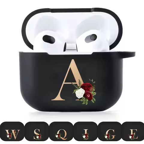 For Airpods Pro 2 USB C Case Silicone Letters Earphone Case For Apple AirPods  4 2nd Generation Pro2 Funda Headset Sleeve Case https://tinyurl.com/22g4g7oz