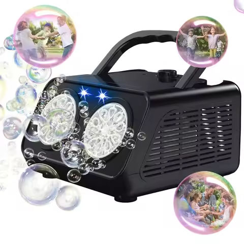 Automatic Bubble Machine Upgrade Bubble Blower with 2 Fans, 20000+ Bubbles Per Minute Bubbles for Kids Portable Bubble Maker Ope https://tinyurl.com/2auudzjf