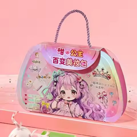 Paper Makeup Kit Creative Princess Dress Up Games Makeup Toy Set Novel Princess Games Makeup Book Sticker Making Kit For https://tinyurl.com/23r4yrnz