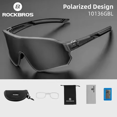 ROCKBROS Polarized Glasses UV400 Sunglasses Sport Protection Glasses Bicycle Eyewear Outdoor Hiking Camping Golf Cycling Goggles https://tinyurl.com/27bhhowr