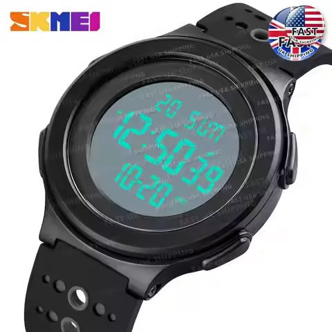 Skmei Men Electronic Sport Watches Japan Digital Movement Countdown Clock 5bar Waterproof Calendar Alarm Male Wrist Watch https://tinyurl.com/26z4cwfw