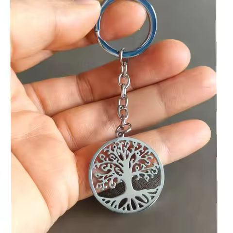 10pcs Vintage Tree of Life Keychain 304 Stainless Steel Key Chain For Bags Charm For Bag Body Kit Gift https://tinyurl.com/285yudkq