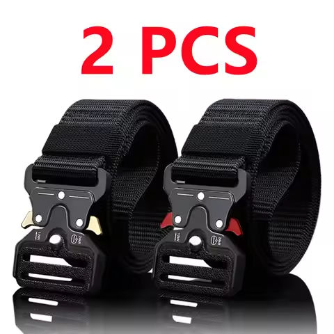 2pcs Versatile Men’s Tactical Belts – Durable, Adjustable Design – for Outdoor Hunting & Sports Enthusiasts https://tinyurl.com/24ry4mqj