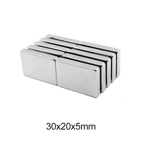 30x20x5 Block Powerful Magnets 30mmX20mm Bulk Sheet Neodymium Magnet 30x20x5mm Permanent NdFeB Magnetic Magnet 30*20*5 https://tinyurl.com/26swfsj7