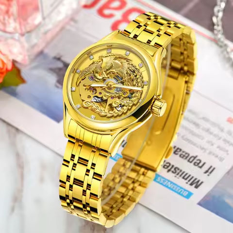 Winner A3 Women Automatic Mechanical Watches WristWatches Ladies Watch Waterproof Senhoras Assistir Phoenix Gold Clock https://tinyurl.com/25zew97z