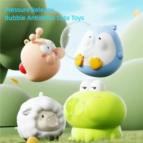 Cute Animal Spitting Bubbles Squish Squeeze Toy Anxiety Stress Relief Sensory Antistress Toys For Adults Birthday Christmas Gift https://tinyurl.com/224ofuxs