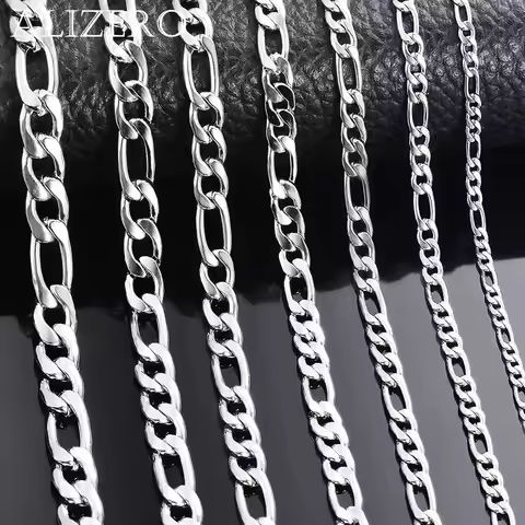 Wholesale 925 Sterling Silver Necklace 2-12mm Width 40-75cm Long Chain Lobster Clasp Men and Women Engagement Jewelry https://tinyurl.com/2ah8fth7