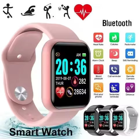 Smart Watch For Women Men Wristwatch Bluetooth Connected Phone Player Music Fitness Sport Bracelet Sleep Monitor Digital Watches https://tinyurl.com/28cd8437