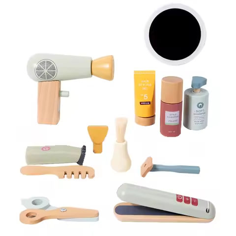 Make Up Beautiful Makeup Set Hairdressing Simulation Wooden Toy For Girls Children Dressing Cosmetic Girls Pretend Play Kid https://tinyurl.com/29mcp98z