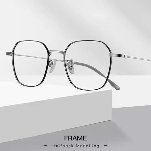 Japanese Korean Series Titanium Glasses Frame Ultra-light Retro Women’s Glasses Frame Square Anti Blue Ray Computer Eyeglasses https://tinyurl.com/2856x42e