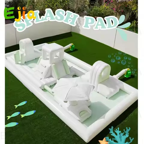 Commercial Inflatable Obstacle Course Bounce House Dry/Water Park Splash Pad Soft Play  Ball Pit Playground For Party Birthday https://tinyurl.com/26hj5v7z