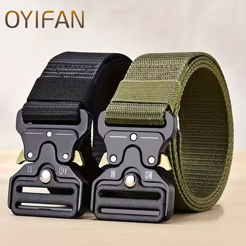 Men’s Belt Outdoor Hunting Tactical Mens Belt Multifunctional Combat Survival High Quality Canvas Nylon Mens Belt Sport Belt https://tinyurl.com/2ym24wdt