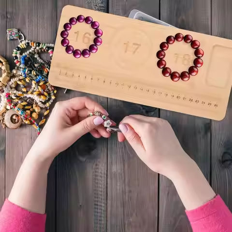 Beading Board Tray Beaded Plate Bracelet Helper To Put On Jewellery Organiser Drawer Insert Beads Bracelet Jewelry Making Tray https://tinyurl.com/27qxqlh6
